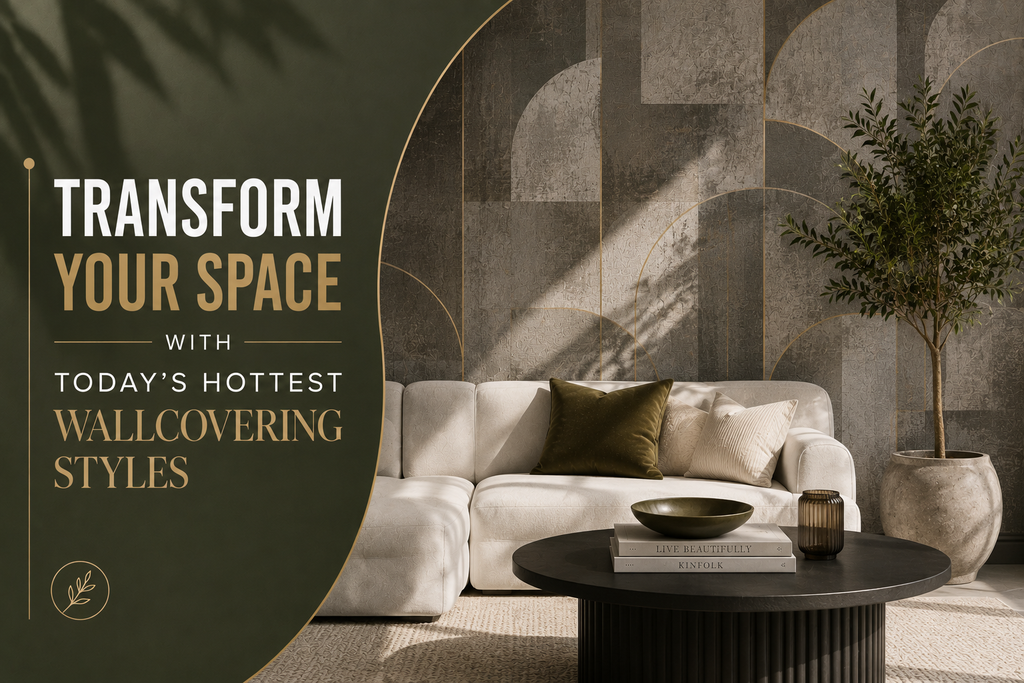 Transform Your Space With Today's Hottest Wallcovering Styles