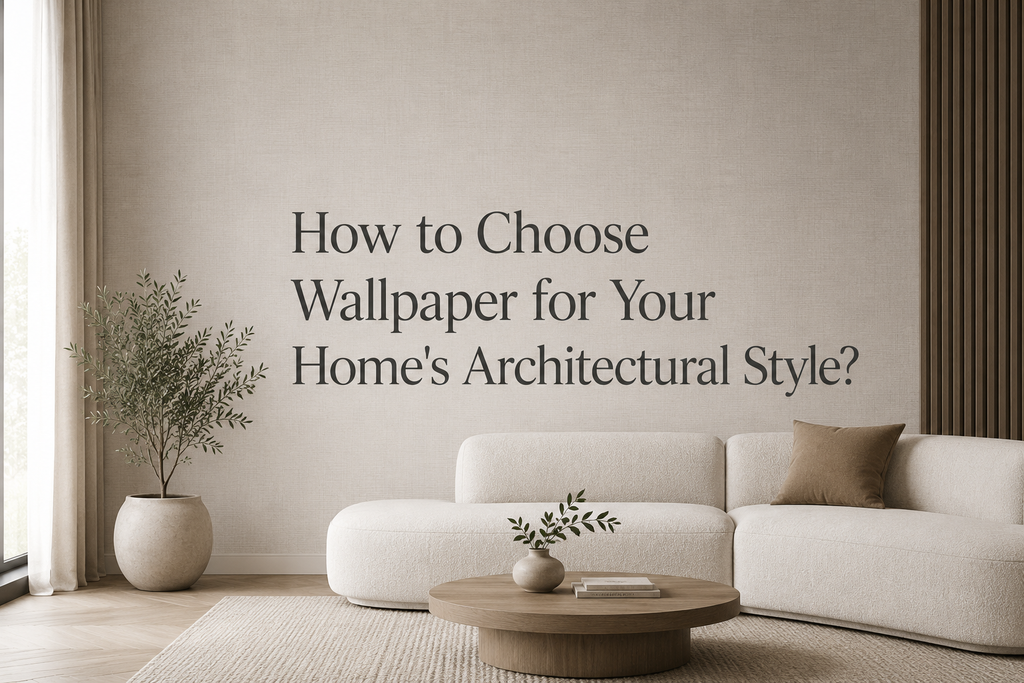 How to Choose Wallpaper for Your Home's Architectural Style