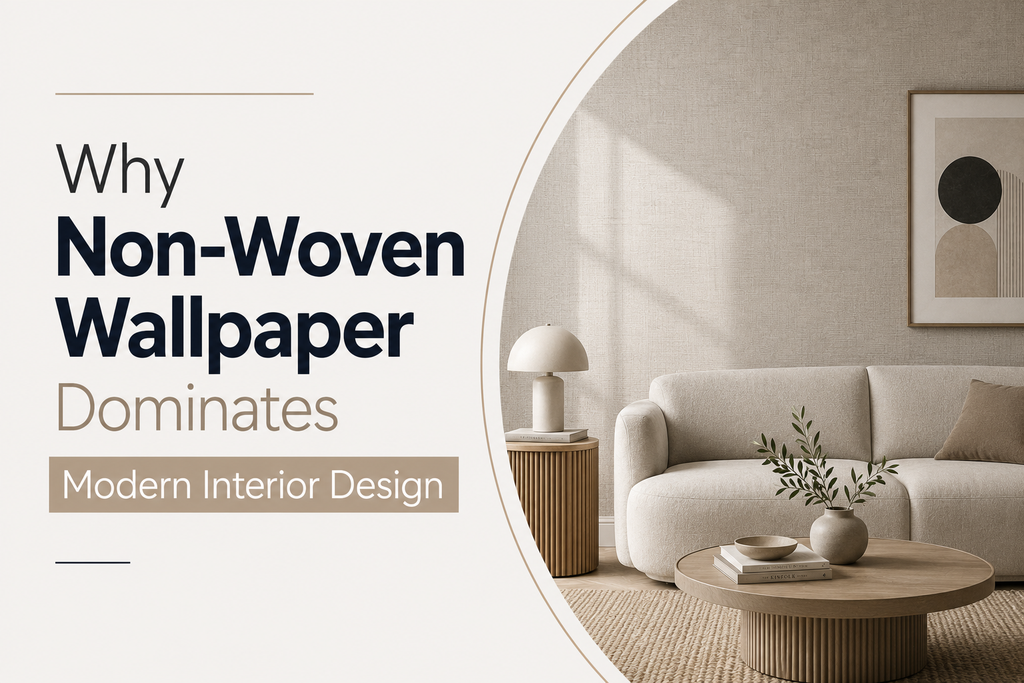Why Non-Woven Wallpaper Dominates Modern Interior Design