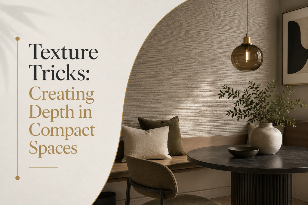 Texture Tricks: Creating Depth in Compact Spaces