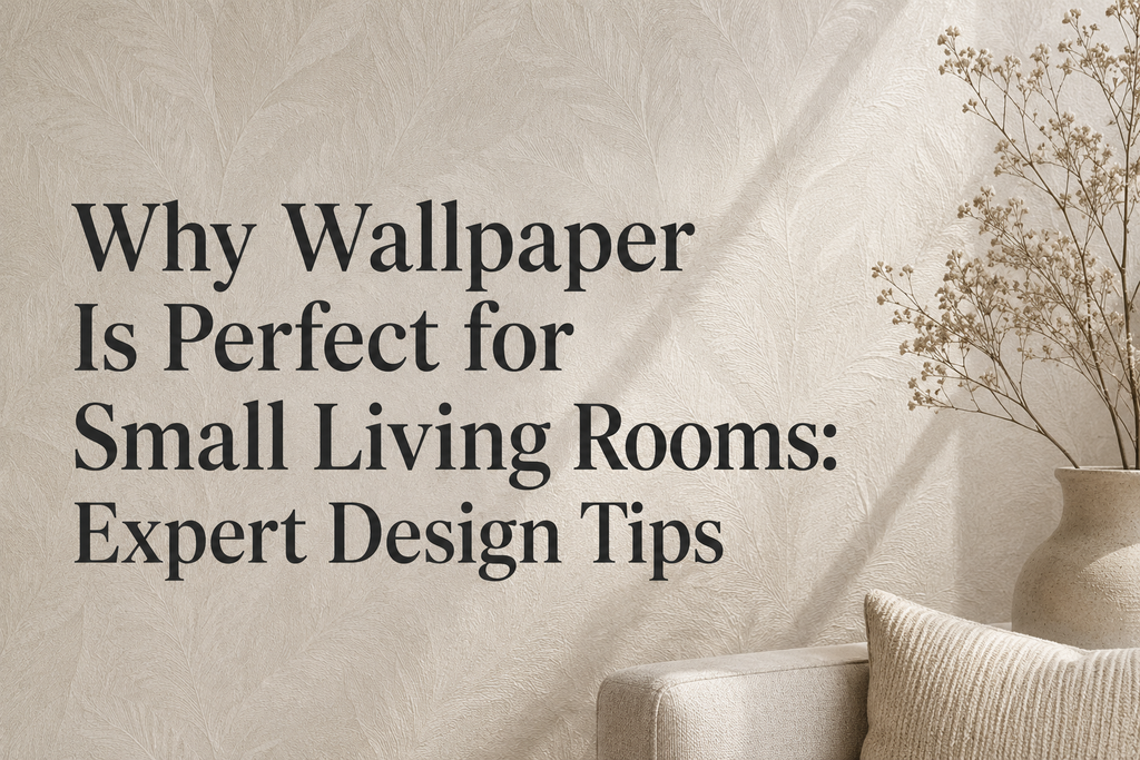 Why Wallpaper Is Perfect for Small Living Rooms: Expert Design Tips