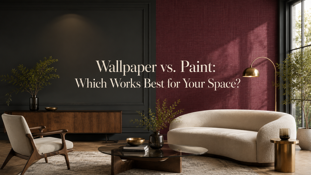 Wallpaper vs. Paint: Which Works Best for Your Space?