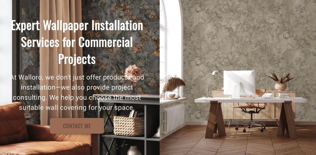 Expert Wallpaper Installation Services for Commercial Projects