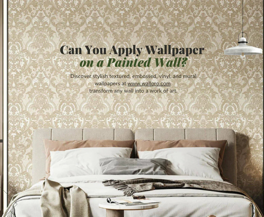 Can You Apply Wallpaper on a Painted Wall? Here's What You Need to Know