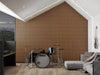 Teak Acoustic Wall Panel | Acoustic Slat Wood Wall Panels