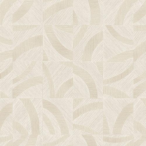 Warm-Toned Cream Patterned Wallpaper, Textured Wallpaper,Natural Wallpaper, Modern & Minimalist Wall Covering,Modern Look Neutral Colors Glittering Wallcovering