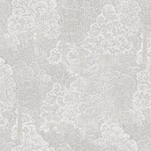 Light Ash Floral Wallpaper, Natural Wallpaper, Modern & Minimalist Wall Covering,Modern Look Neutral Colors Glittering Wallcovering