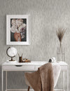 Dark Cream Modern Wallpaper, Natural Wallpaper, Modern & Minimalist Wall Covering,Modern Look Neutral Colors Glittering Wallcovering