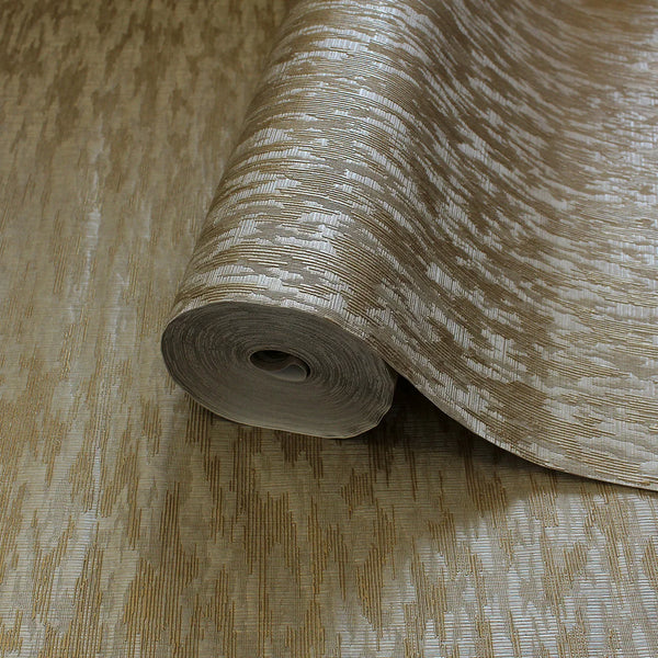 Stylish Warm Cream Wallpaper, Natural Wallpaper, Modern & Minimalist Wall Covering,Modern Look Neutral Colors Glittering Wallcovering