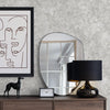 Light Metallic Gray Textured Wallpaper, Natural Wallpaper, Modern & Minimalist Wall Covering,Modern Look Neutral Colors Glittering Wallcovering