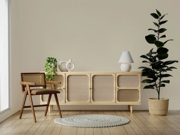 Earthy Cream Wallpaper, Matte Gray Wallpaper, Modern & Minimalist Wall Covering,Modern Look Neutral Colors Glittering Wallcovering