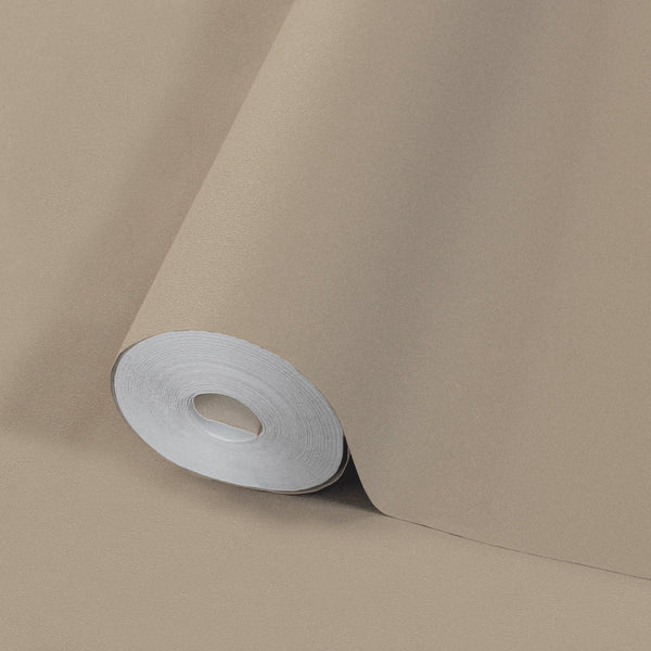 Warm Taupe Wallpaper, Natural Mocha Wallpaper, Modern & Minimalist Wall Covering,Modern Look Neutral Colors Glittering Wallcovering