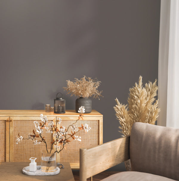 Textured Taupe Wallpaper, Textured Wallpaper,Natural Wallpaper, Modern & Minimalist Wall Covering,Modern Look Neutral Colors Glittering Wallcovering