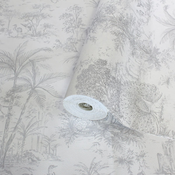 Patterned Cream Embossed Wallpaper, Textured Wallpaper,Natural Wallpaper, Modern & Minimalist Wall Covering,Modern Look Neutral Colors Glittering Wallcovering
