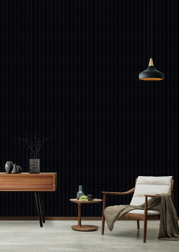 Zigzag Black Wall Panel, PS Wall Home Decoration Panel-Premium Quality (Copy)