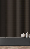 Dark Gray Panel Pattern Wall Panel, PS Wall Home Decoration Panel-Premium Quality
