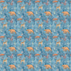 Forest Animals Wallpaper, Winter Seamless Pattern Mural, Oversized Custom Size Wall Art, Non-Woven, Non-Adhesive, Modern Wall Paper, Removable