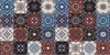 Talavera Ethnic Wallpaper, Seamless Pattern Mural, Oversized Custom Size Wall Art, Non-Woven, Non-Adhesive, Modern Wall Paper, Removable