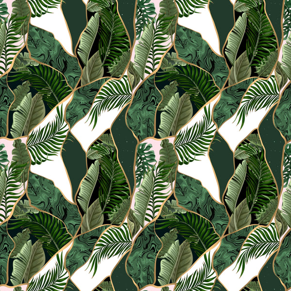 Kintsugi Style, Broken Porchelain Wallpaper, Seamless Pattern Mural, Oversized Custom Size Wall Art, Non-Woven, Non-Adhesive, Modern Wall Paper, Removable