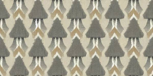 Ethnic Ikat Abstract Wallpaper, Seamless Pattern Tribal Mural, Oversized Custom Size Wall Art, Non-Woven, Non-Adhesive, Modern Wall Paper, Removable