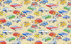 Kids Cars Wallpaper, Seamless Pattern Mural, Oversized Custom Size Wall Art, Non-Woven, Non-Adhesive, Modern Wall Paper, Removable