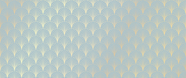 Luxury Art Deco Wallpaper, Seamless Pattern Mural, Oversized Custom Size Wall Art, Non-Woven, Non-Adhesive, Modern Wall Paper, Removable