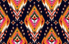 Ikat Ethnic Wallpaper, Abstract Mural, Oversized Custom Size Wall Art, Non-Woven, Non-Adhesive, Modern Wall Paper, Removable