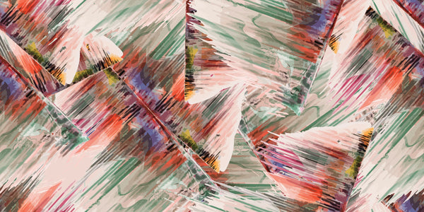 Paint Strokes Wallpaper, Seamless Pattern Mural, Oversized Custom Size Wall Art, Non-Woven, Non-Adhesive, Modern Wall Paper, Removable