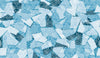 Snowflakes, Ice Colors Wallpaper, Seamless Pattern Mural, Oversized Custom Size Wall Art, Non-Woven, Non-Adhesive, Modern Wall Paper, Removable