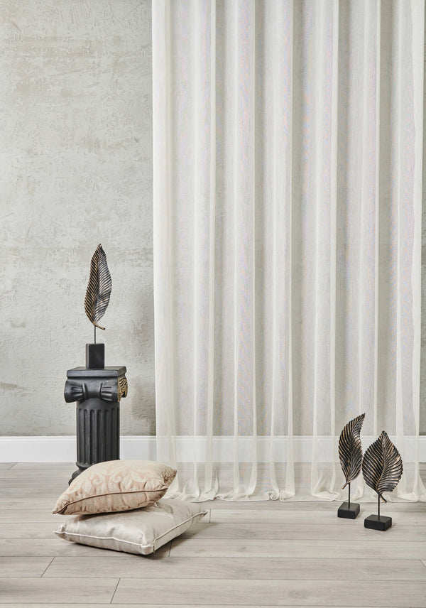 Alice Tulle-The All-White Drapery Look: Timeless & Elegant
