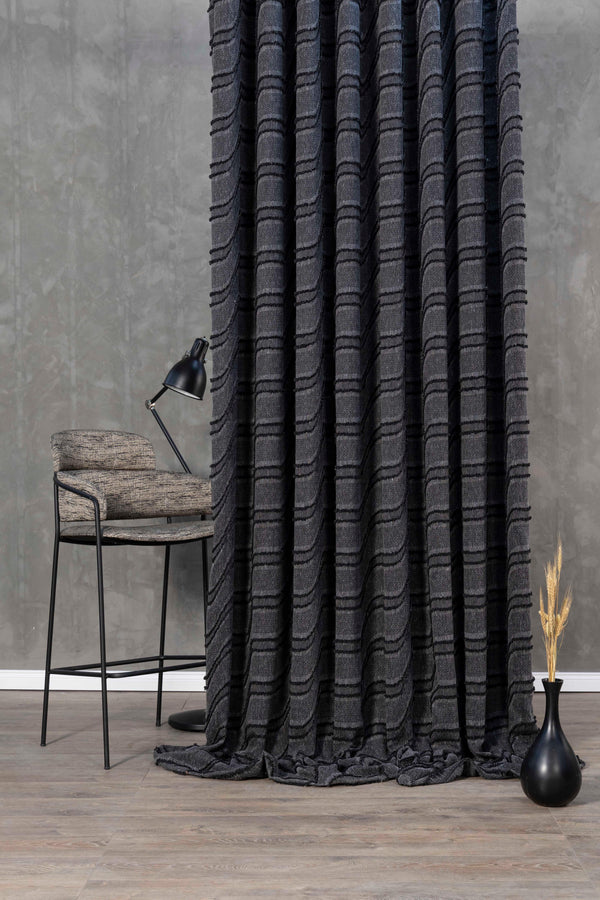 Andes Fabric-Drapery for an Ultra-Chic Living Room