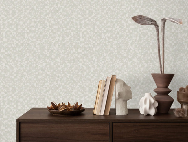 Light Yellow Wallpaper, Natural Wallpaper, Modern & Minimalist Wall Covering,Modern Look Neutral Colors Glittering Wallcovering