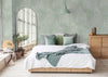 Light Green Floral Wallpaper, Natural Wallpaper, Modern & Minimalist Wall Covering,Modern Look Neutral Colors Glittering Wallcovering