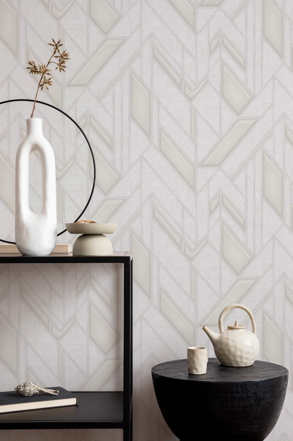 Elegant Embossed Texture Wallpaper, Natural Wallpaper, Modern & Minimalist Wall Covering,Modern Look Neutral Colors Glittering Wallcovering