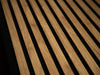 Tan Oak Acoustic Wall Panel | Natural Wood Slat Sound Panels
