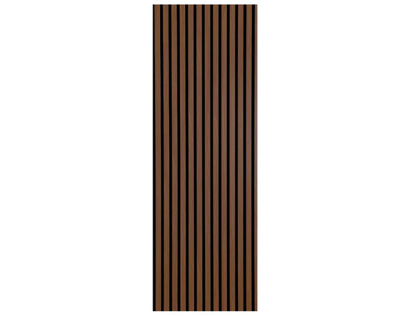 Italian Walnut Slatted Acoustic Panels | Rich Wood Finish for Modern Interiors