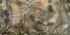 Tropics Painted Wallpaper, Vintage Mural, Oversized Custom Size Wall Art, Non-Woven, Non-Adhesive, Modern Wall Paper, Removable