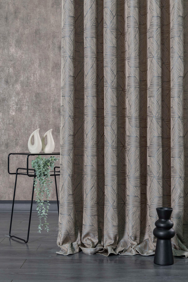 Kopernik Fabric-Make Any Room Feel More Luxurious in Minutes with Drapery