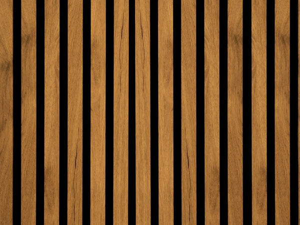Teak Acoustic Wall Panel | Acoustic Slat Wood Wall Panels