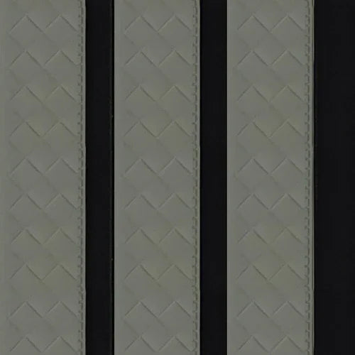 Light Grey Woven Pattern Wall Panel, PS Wall Home Decoration Panel-Premium Quality