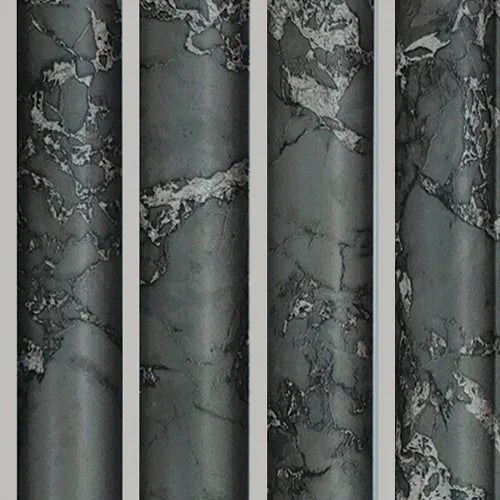 Metallic Anthracite Marble Panel , PS Wall Home Decoration Panel-Premium Quality
