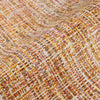 Basket Weave Woven Textile Wallpaper, Orange Realistic 3D Textured Fabric Linen Multi-Color Wallcovering - Walloro High End Wallcoverings & More