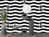 Palm Tree, Anchor Wallpaper, Seamless Pattern Mural, Oversized Custom Size Wall Art, Non-Woven, Non-Adhesive, Modern Wall Paper, Removable