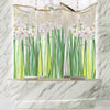 Daffodils Wallpaper, Floral Mural, Oversized Custom Size Wall Art, Non-Woven, Non-Adhesive, Modern Wall Paper, Removable