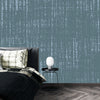 Grey French Linen Wallpaper, Seamless Pattern Mural, Oversized Custom Size Wall Art, Non-Woven, Non-Adhesive, Modern Wall Paper, Removable