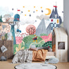 Fairytale Wallpaper, Seamless Mural, Oversized Custom Size Wall Art, Non-Woven, Non-Adhesive, Modern Wall Paper, Removable