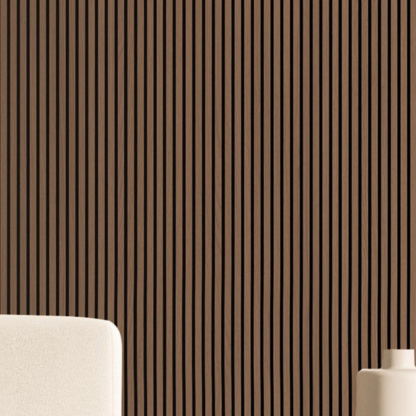 Brown Wood Texture Wall Panel, PS Wall Home Decoration Panel-Premium Quality - Walloro High End Wallcoverings & More