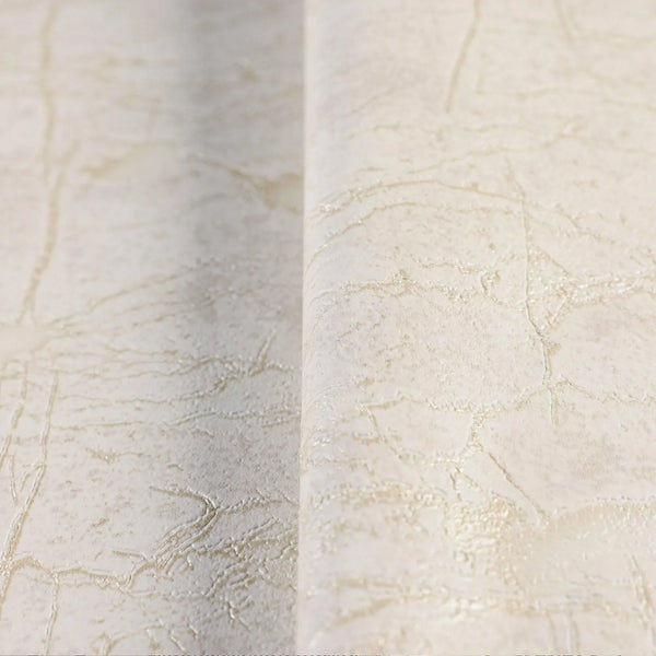 Cream Luxury Leather Look Faux Wallpaper, 3D Embossed textured, Metallic rustic Patterns Decor - Walloro High End Wallcoverings & More