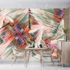 Paint Strokes Wallpaper, Seamless Pattern Mural, Oversized Custom Size Wall Art, Non-Woven, Non-Adhesive, Modern Wall Paper, Removable