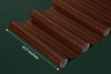 Oak Wood Wallpaper, Dark Brown Mural, Oversized Custom Size Wall Art, Non-Woven, Non-Adhesive, Modern Wall Paper, Removable